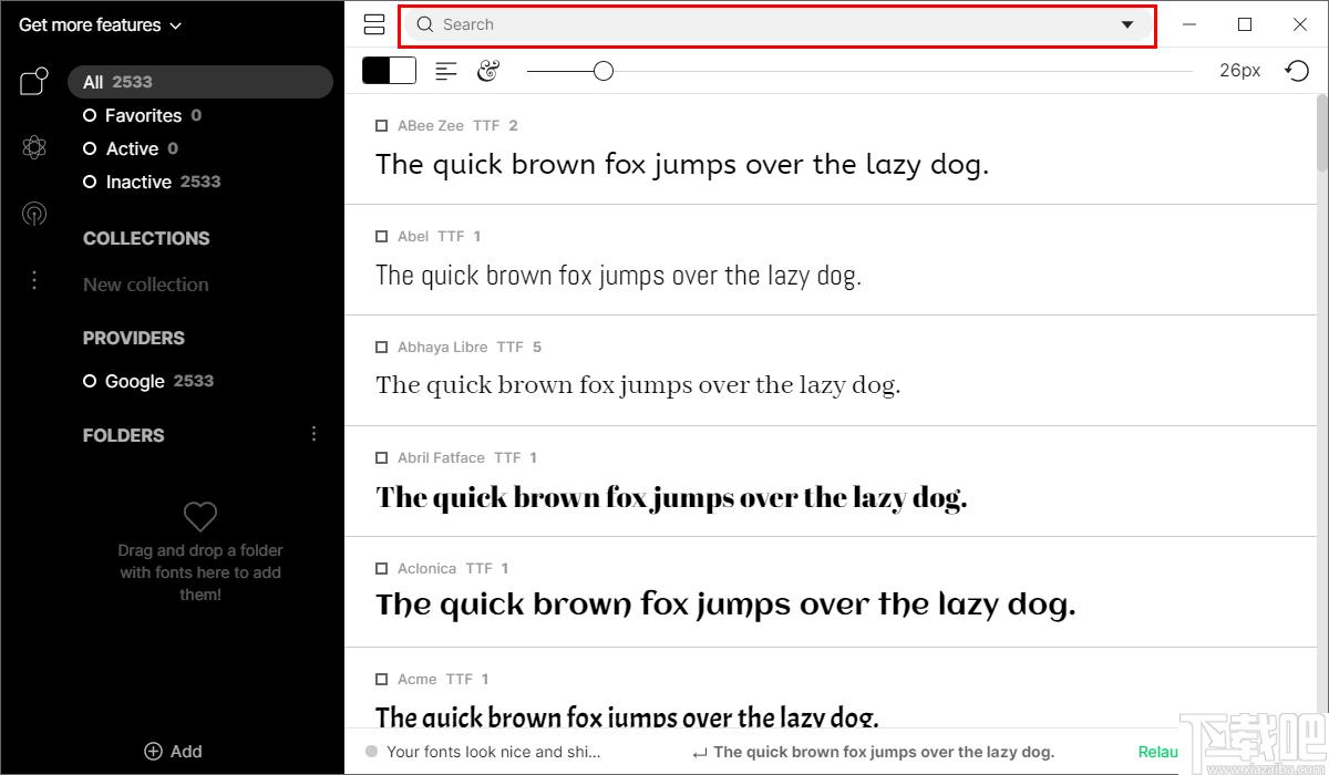 FontBase下载,字体管理,字体下载