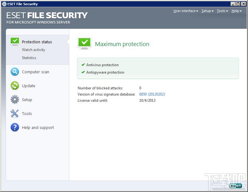 eset file security,NOD32,ESET File Security中文版,服务器杀毒软件