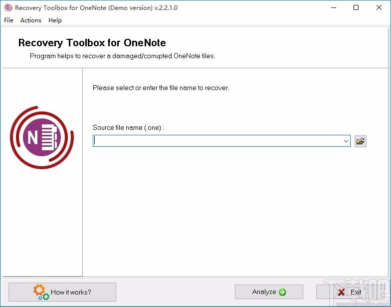 Recovery Toolbox for OneNote下载,OneNote文件修复软件