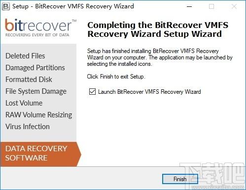 BitRecover VMFS Recovery Wizard下载,VMFS数据文件恢复软件,数据恢复