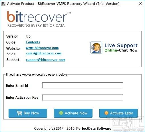 BitRecover VMFS Recovery Wizard下载,VMFS数据文件恢复软件,数据恢复